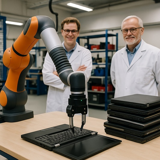 Sustainability-In-Tech : Robots Refurbish Your Old Laptops