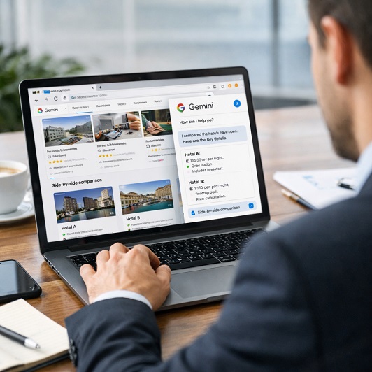 Tech Insight : Google Integrates Gemini Into Chrome To Enable Agentic Browsing