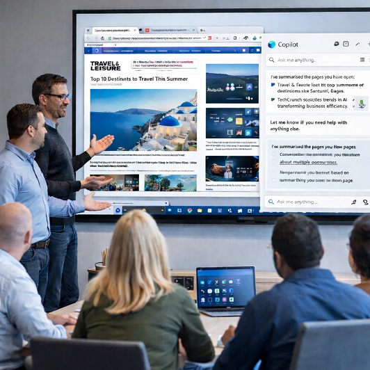 Tech News : Microsoft Tests Copilot Update That Opens Web Links Inside The App