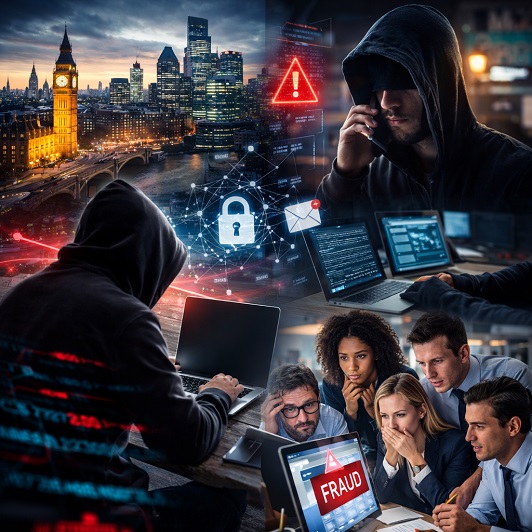 Tech News : Scam Surge Disproportionately Hits London