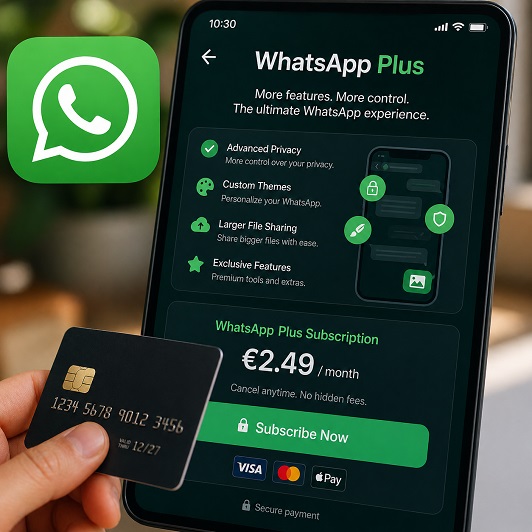 Tech News : WhatsApp Tests Paid ‘Plus’ Subscription