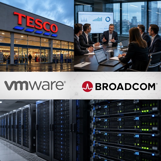 Company Check : Tesco Is Moving 40,000 Servers Off VMware And Suing Broadcom