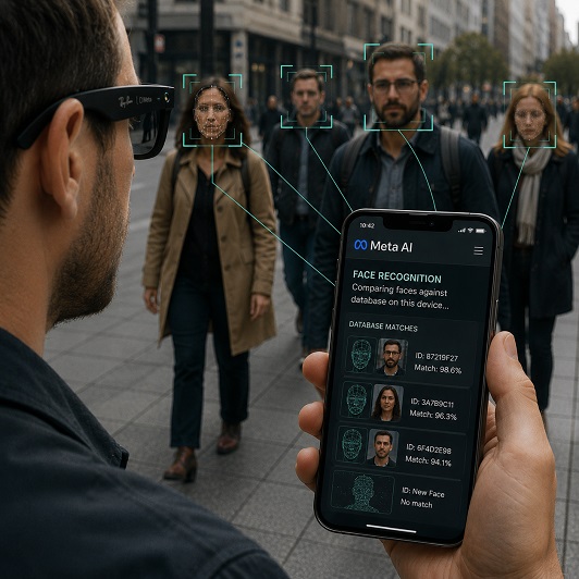 Tech News : Meta Pulls Facial Recognition Code From Smart Glasses App