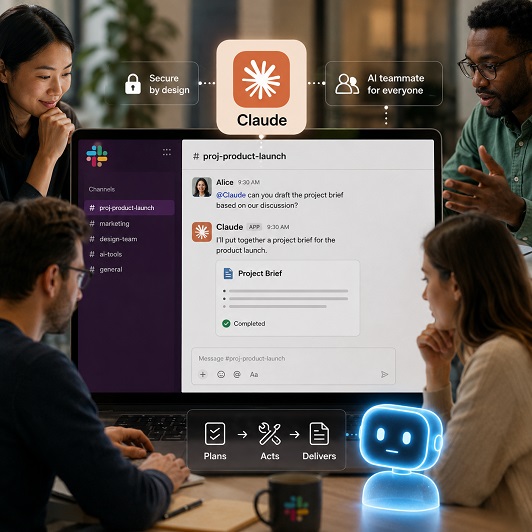 Tech News : Anthropic Introduces AI Teammate For Slack
