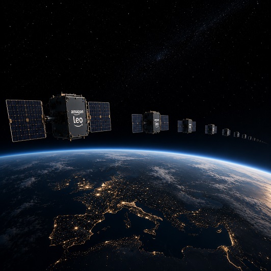 Company Check : Amazon Takes On Starlink