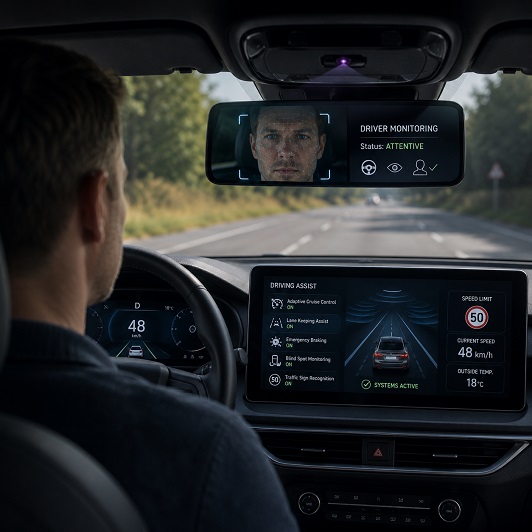 Featured Article : New EU Cars Must Now Watch The Driver