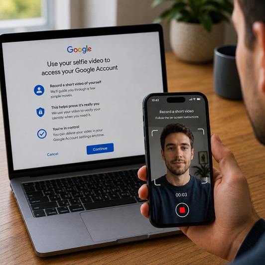 Tech News : Google Turns Your Selfie Into A Sign-In Key