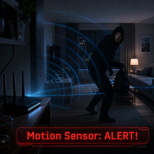 Featured Article : Turn Your Home WiFi Into A Security Motion Sensor
