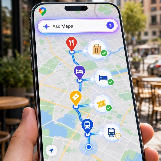 Tech News : Google Maps Now Much More Interactive