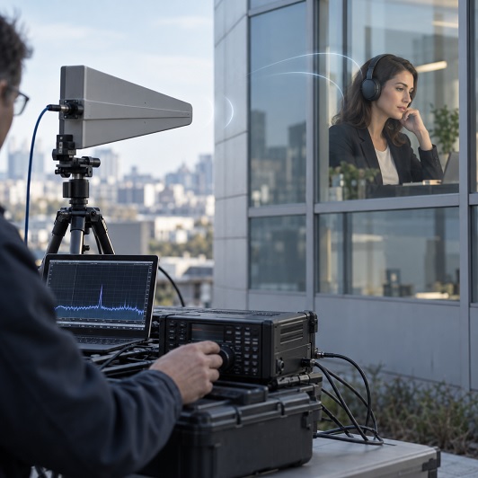 Tech News : Researchers Listen To Headphones From 30 Metres Away