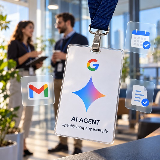 Tech News : Google Gives AI Agents Their Own Work Email