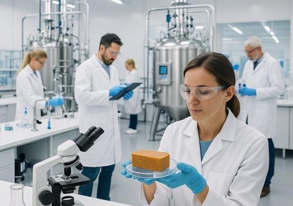 Sustainability-In-Tech : New 'Meat' From Fermented Fungi & Oats