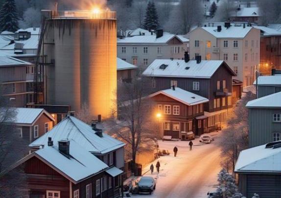 Sustainability-In-Tech : Town Heated by World’s Largest Sand Battery