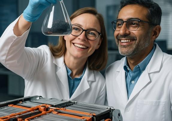 Sustainability-In-Tech : New Synthetic Graphite Boost EV Battery Lifespan by 30%