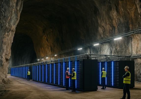 Sustainability-In-Tech : Europe’s First Underground Mine Data Centre