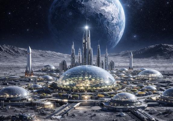 Company Check : SpaceX Focus Shifts To Moon City