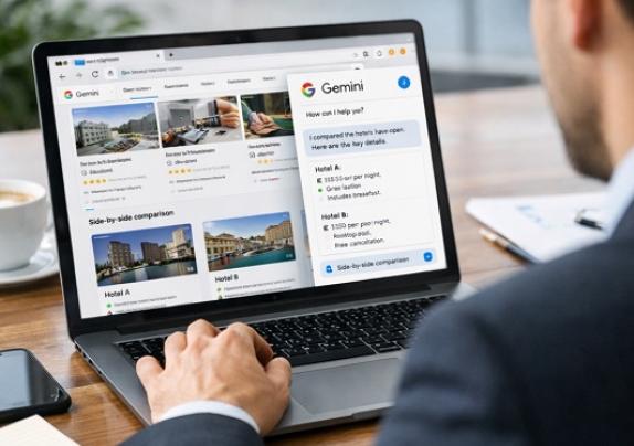 Tech Insight : Google Integrates Gemini Into Chrome To Enable Agentic Browsing