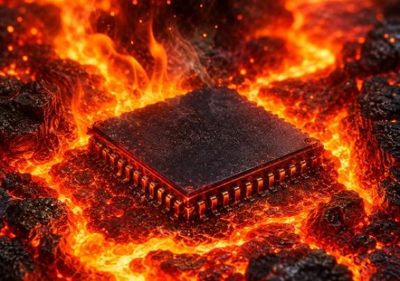 Tech News : AI Memory Chip Survives Temperatures Hotter Than Molten Lava