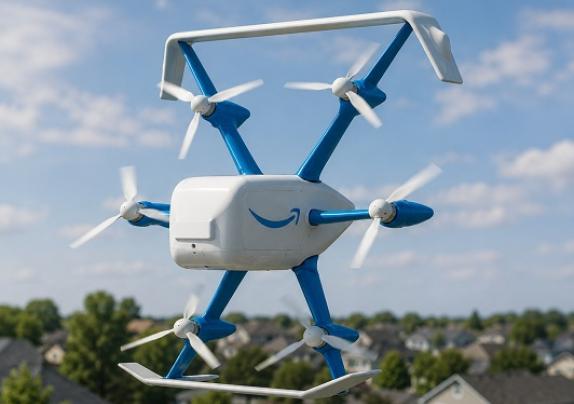 Tech News : Amazon Launches UK Drone Deliveries