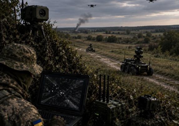Featured Article : Ukraine Says Robots Seized Enemy Territory On Their Own