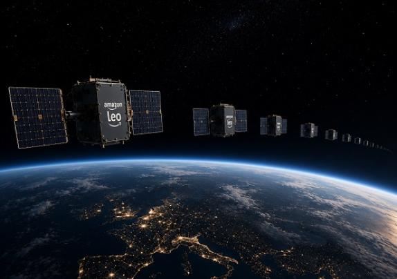 Company Check : Amazon Takes On Starlink