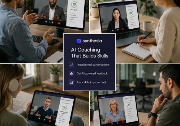 Company Check : Synthesia Starts AI Coaching Of Employees