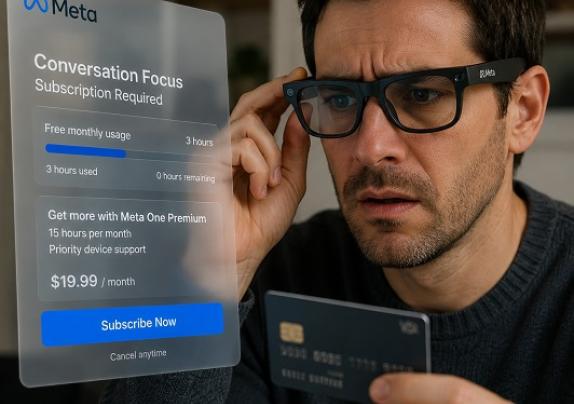 Tech News : Smart Glasses Feature Now Behind Paywall