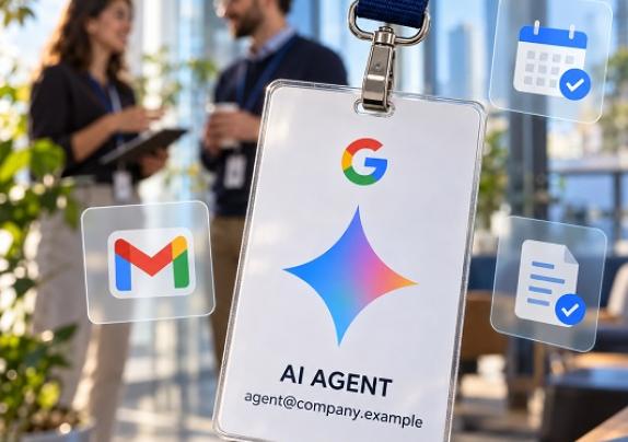 Tech News : Google Gives AI Agents Their Own Work Email