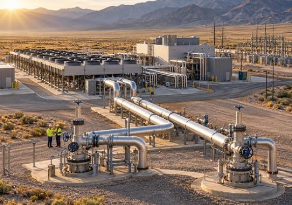 Sustainability-In-Tech : Geothermal Plant Delivers Power After 23-Month Build